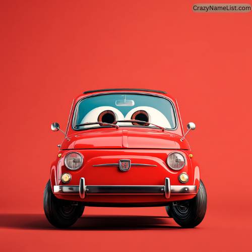 Cute Names for Red Cars