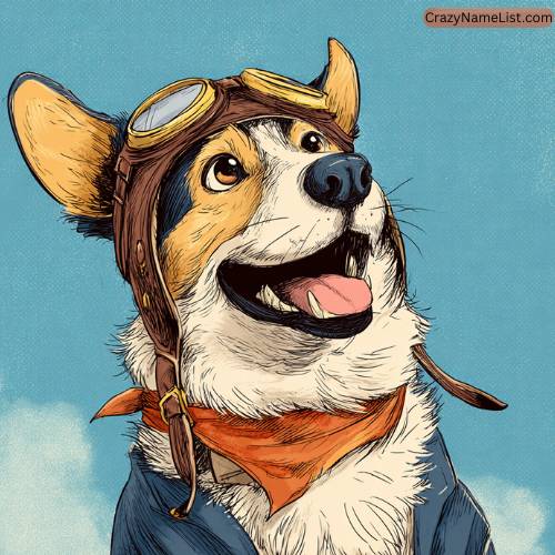 Cute Pilot-Themed Pet Names