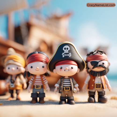Cute Pirate Team Names