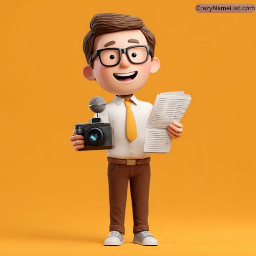 Cute Reporter Names for Kids