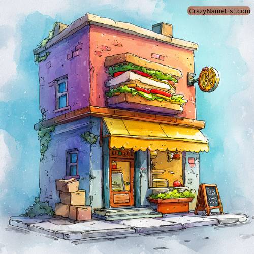 Cute Sandwich Shop Names