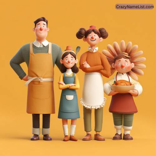 Cute Thanksgiving Team Names