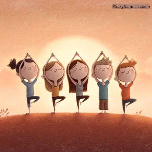 Cute Yoga Team Names