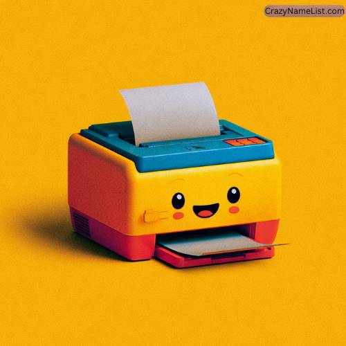 Cute and Silly Printer Names
