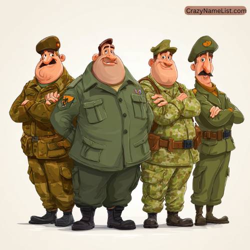 Funny Military Team Names