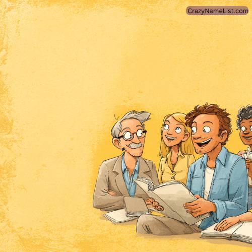 Funny Names for Bible Study Groups