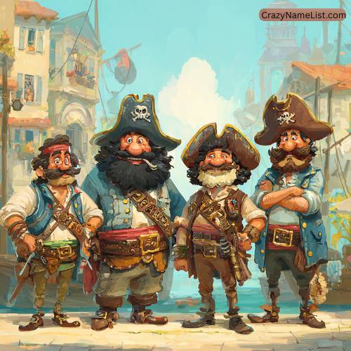 Funny Pirate Team Names