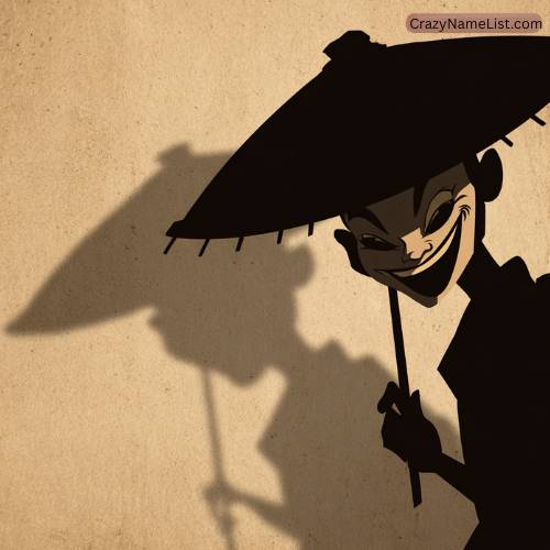 Funny Shadow-Themed Japanese Names