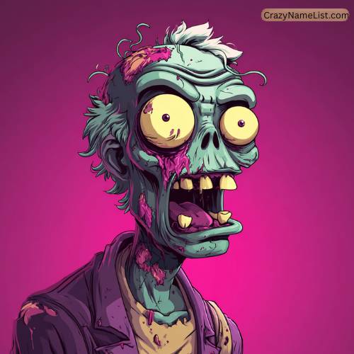 Gross Zombie Names
