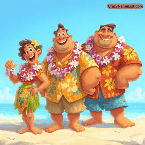 Hawaiian-Themed Team Names