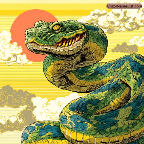 Unisex Japanese Snake Names
