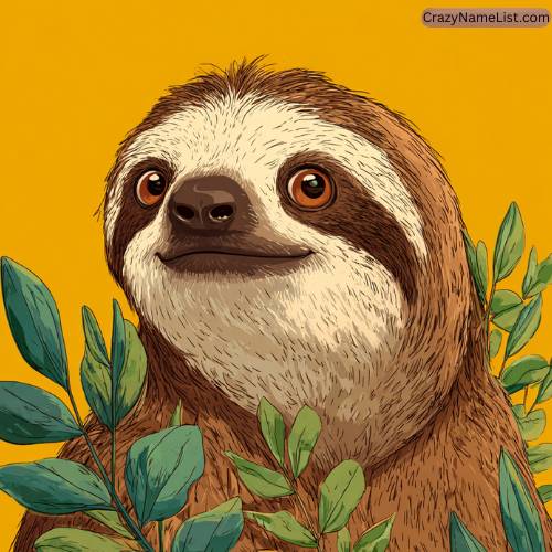 Nature-Inspired Sloth Names