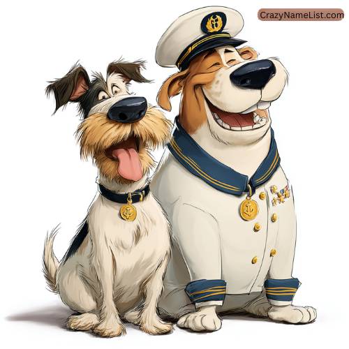 Navy-Themed Team Names for Pets
