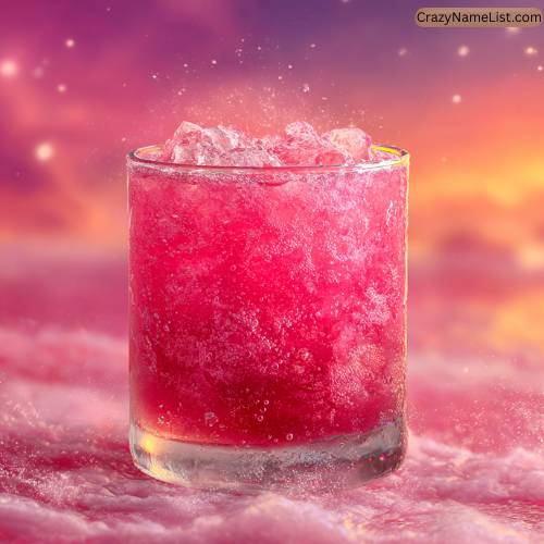 Pink Drink Names Inspired by Nature