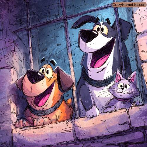 Playful Prison Nicknames for Dogs and Cats