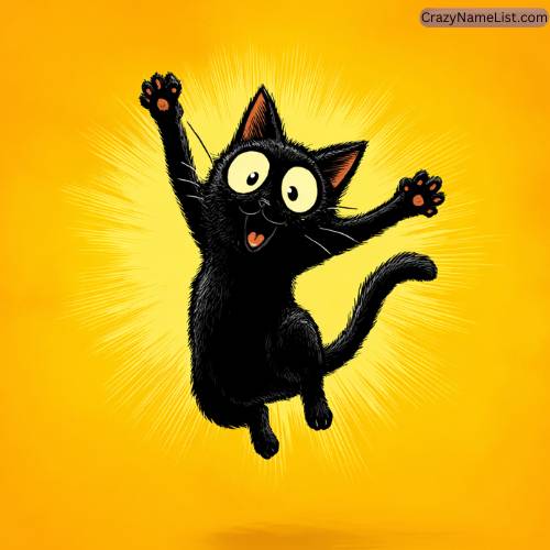 Playful Stage Names for Cats