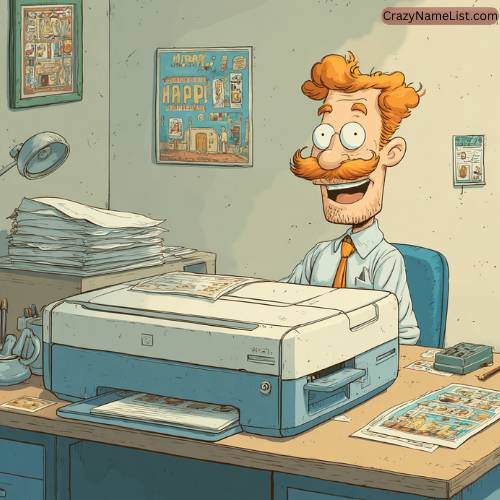 Pun-Based Printer Names