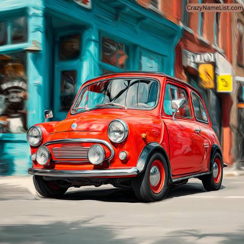 Silly Red Car Names