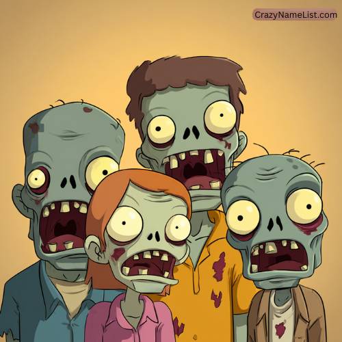 Scary Zombie Team Names