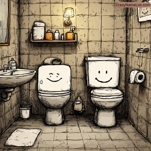 Silly Bathroom Names