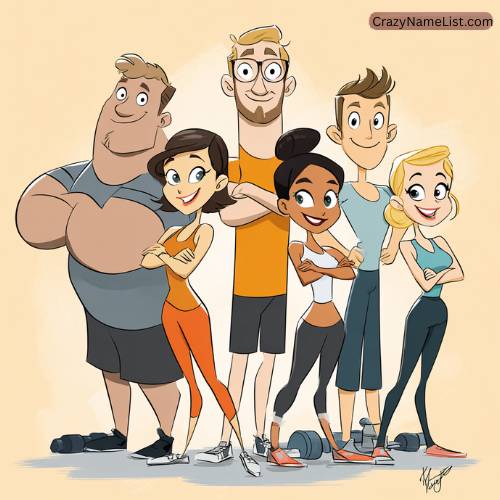 Silly Fitness Group Names
