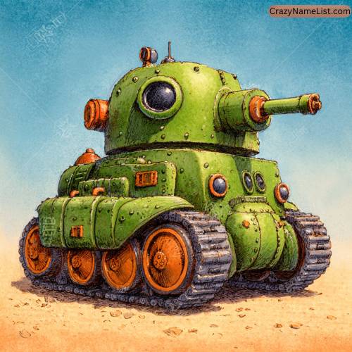 Silly Tank Names for Kids