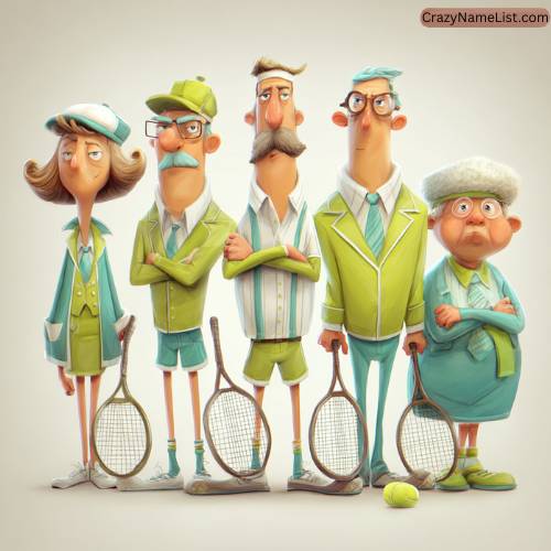 Silly Tennis Team Names
