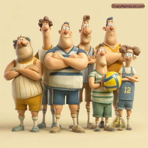 Silly Volleyball Team Names