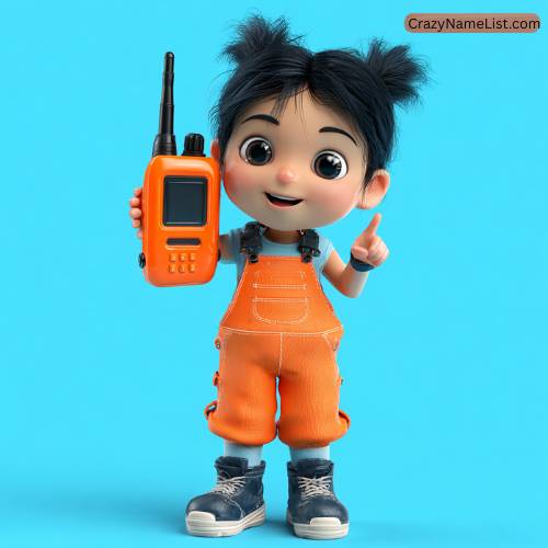 Silly Walkie Talkie Names for Kids