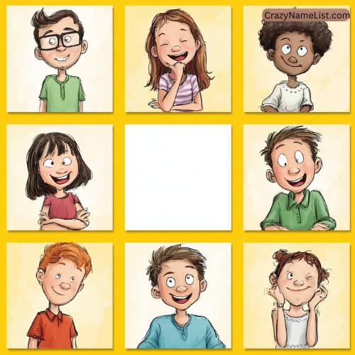 Silly Yearbook Names for Kids