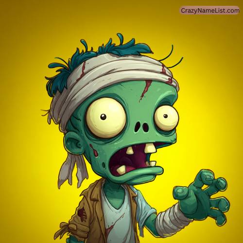 Silly Zombie Pun Names