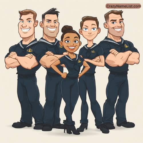 Strong Navy Team Names