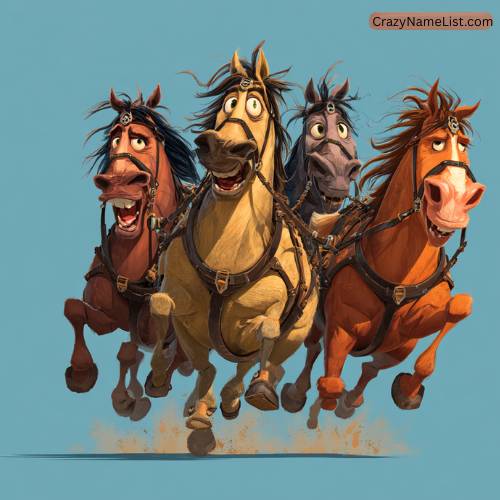 Strong and Powerful Horse Team Names