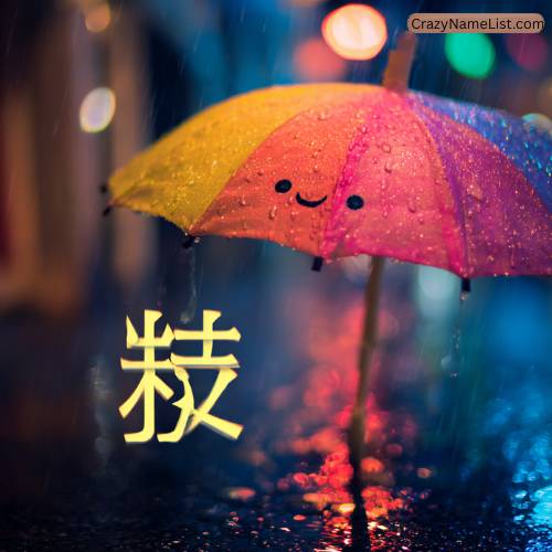 Unique Rain-Related Japanese Words as Names