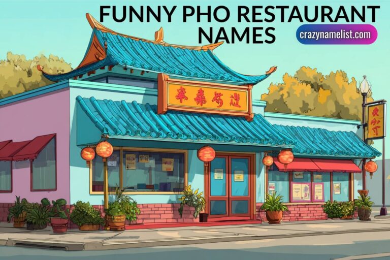funny pho restaurant names