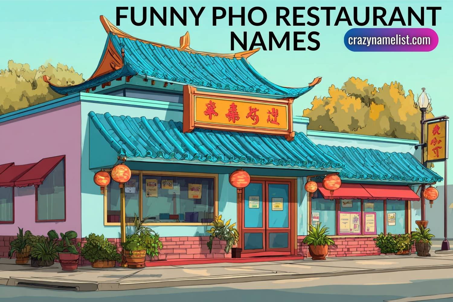 funny pho restaurant names