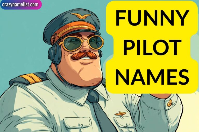 funny pilot names