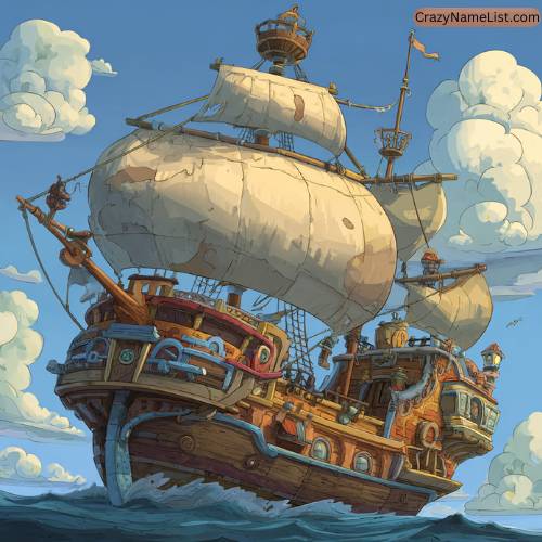 funny pirate ship names