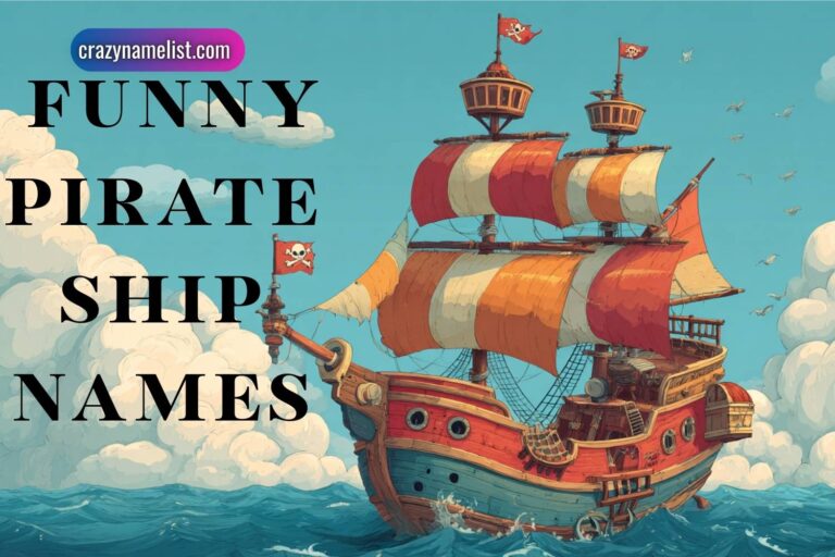 funny pirate ship names