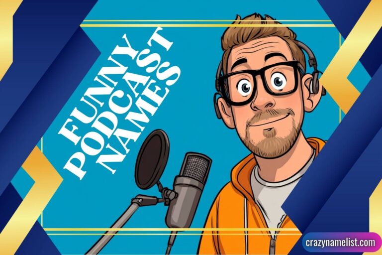 funny podcast names