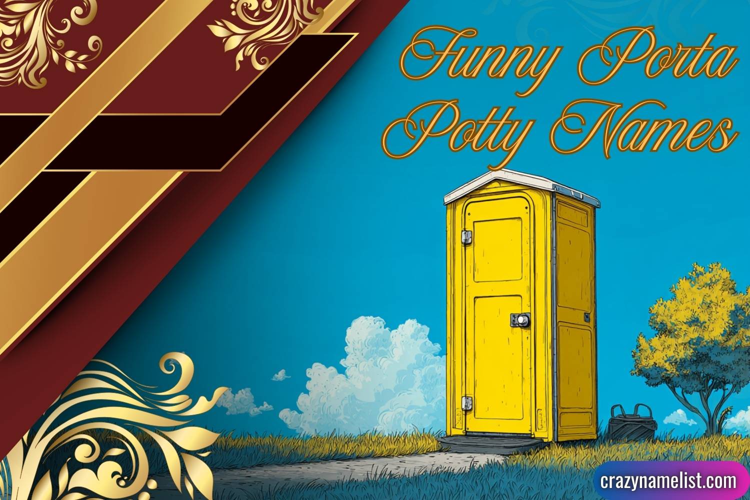 funny porta potty names