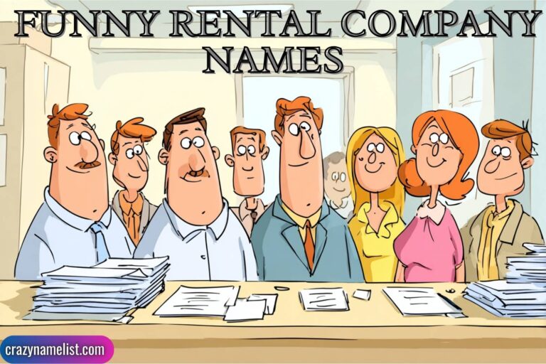 funny rental company names