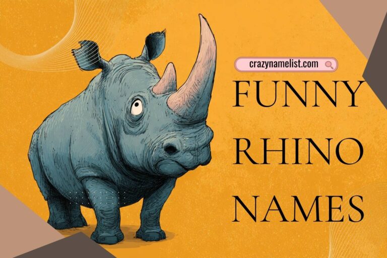 funny rhino names