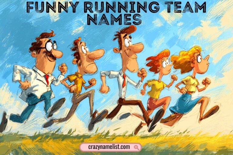 funny running team names
