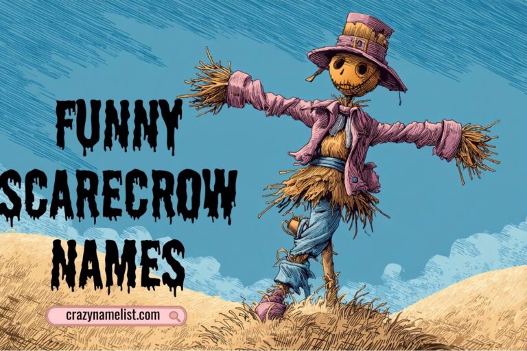 funny scarecrow names