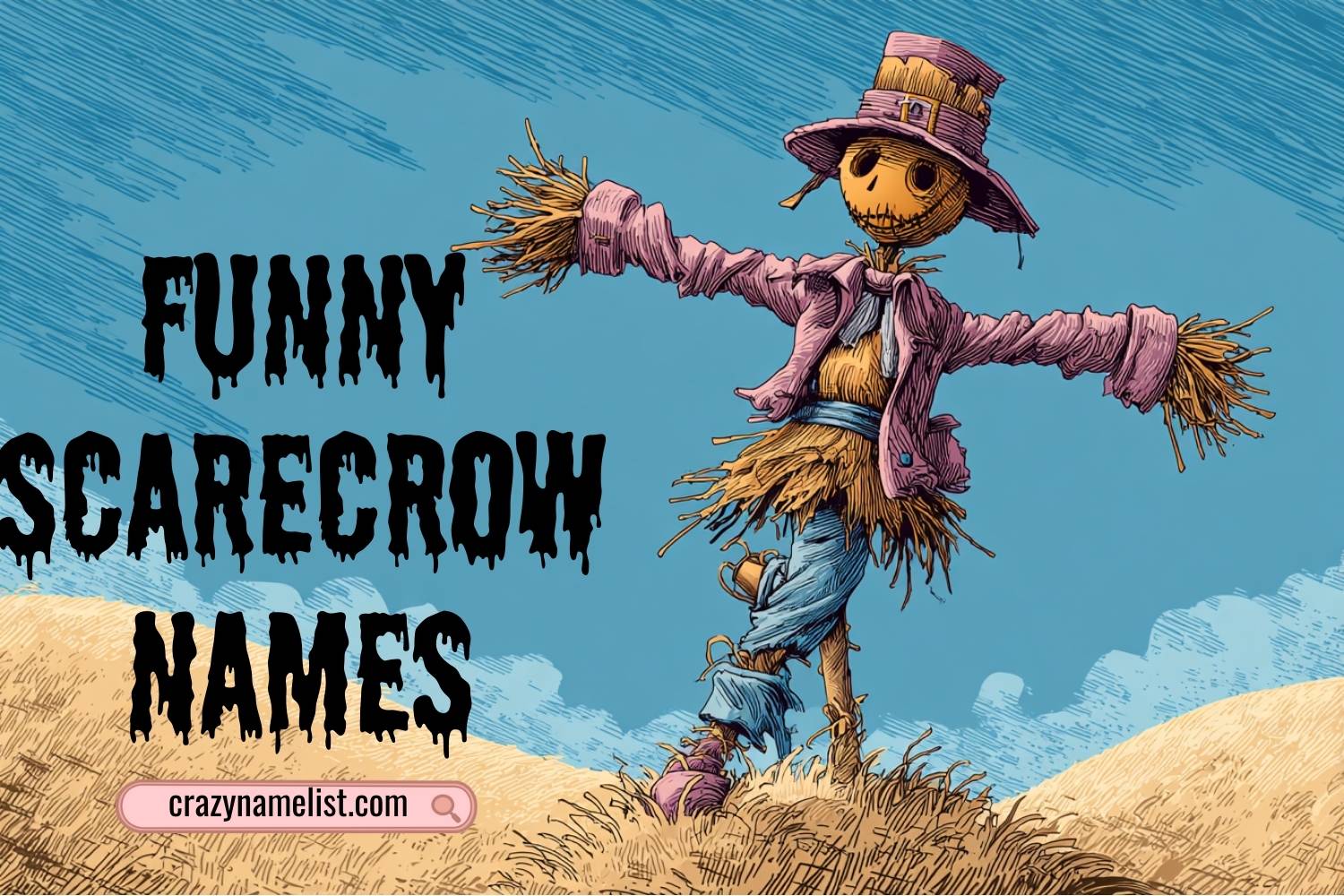 funny scarecrow names