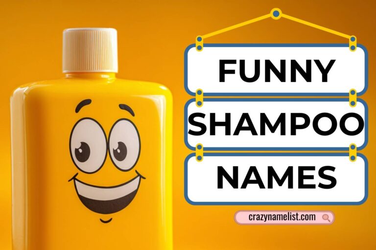 funny shampoo names