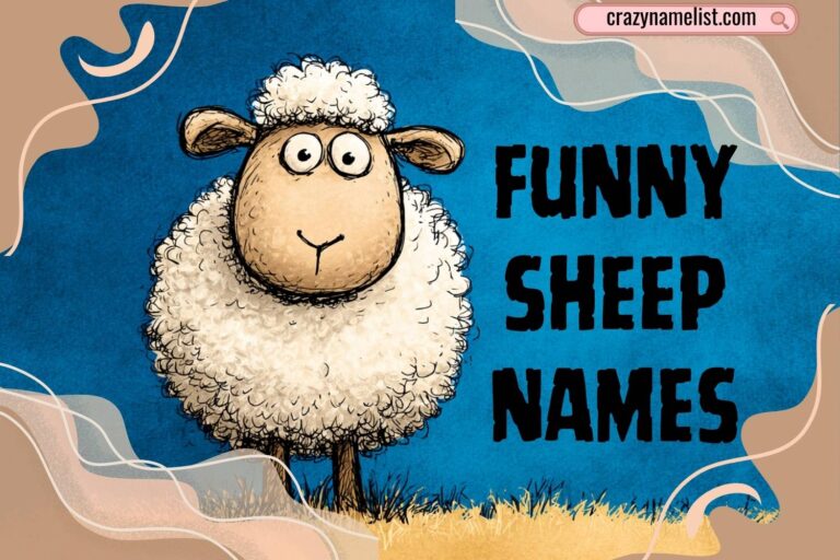 funny sheep names