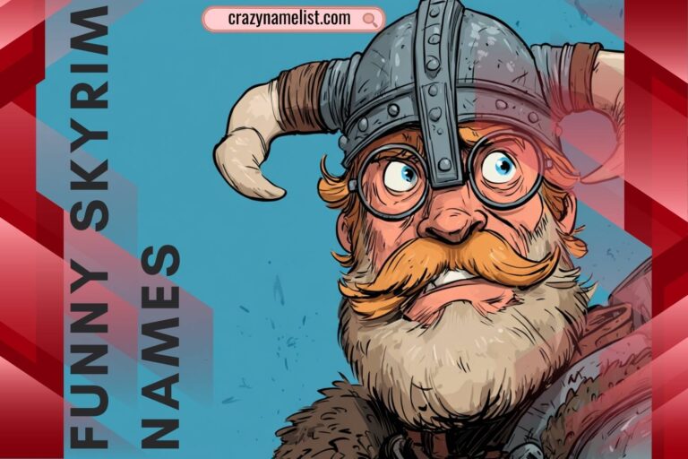 funny skyrim names
