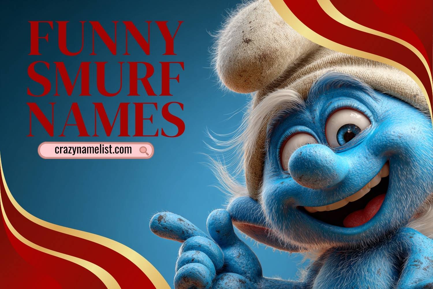funny smurf names